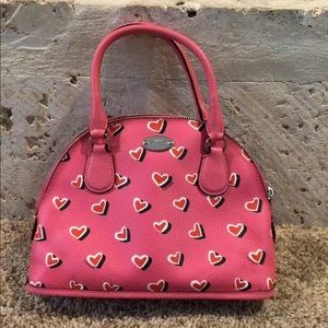 Coach Mini Bag Heart Design